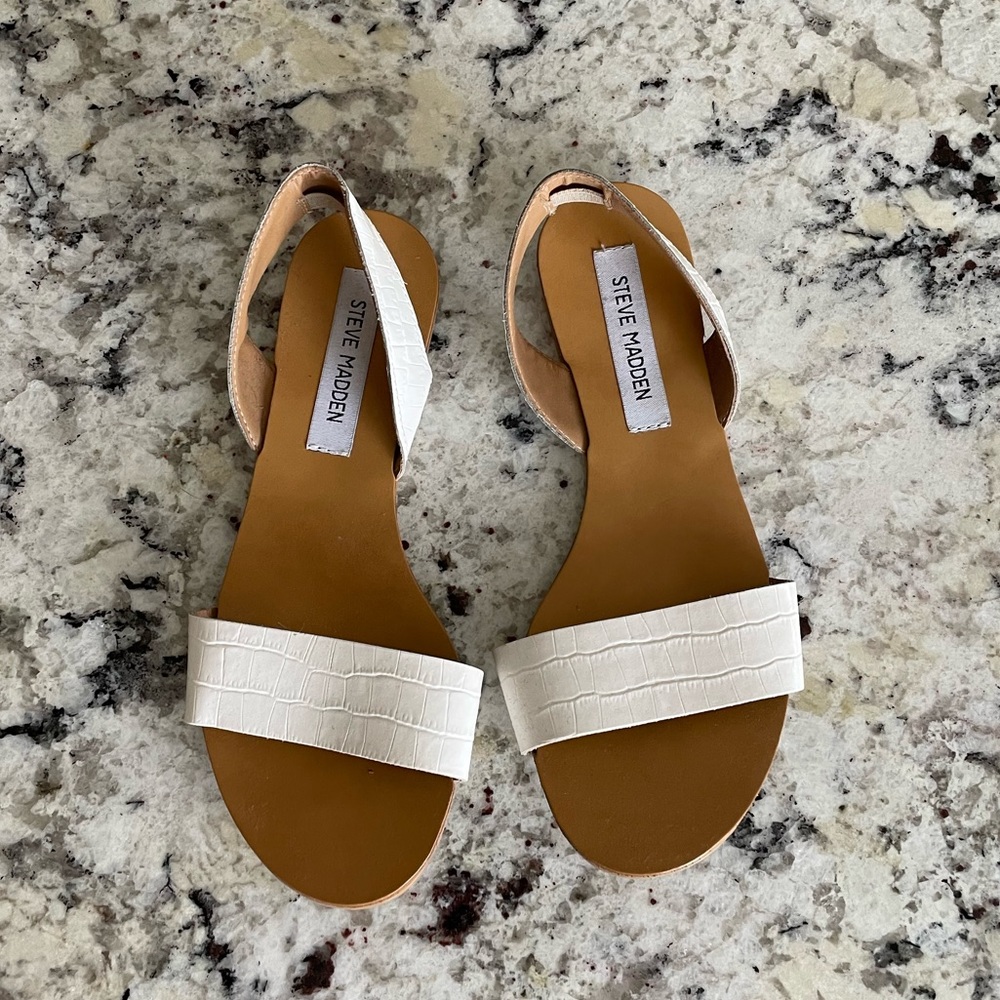 Womens Steve Madden sandals.